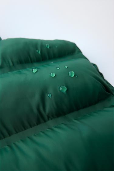 ULTRALIGHT WATER-REPELLENT GILET - Green by Zara - Image 7