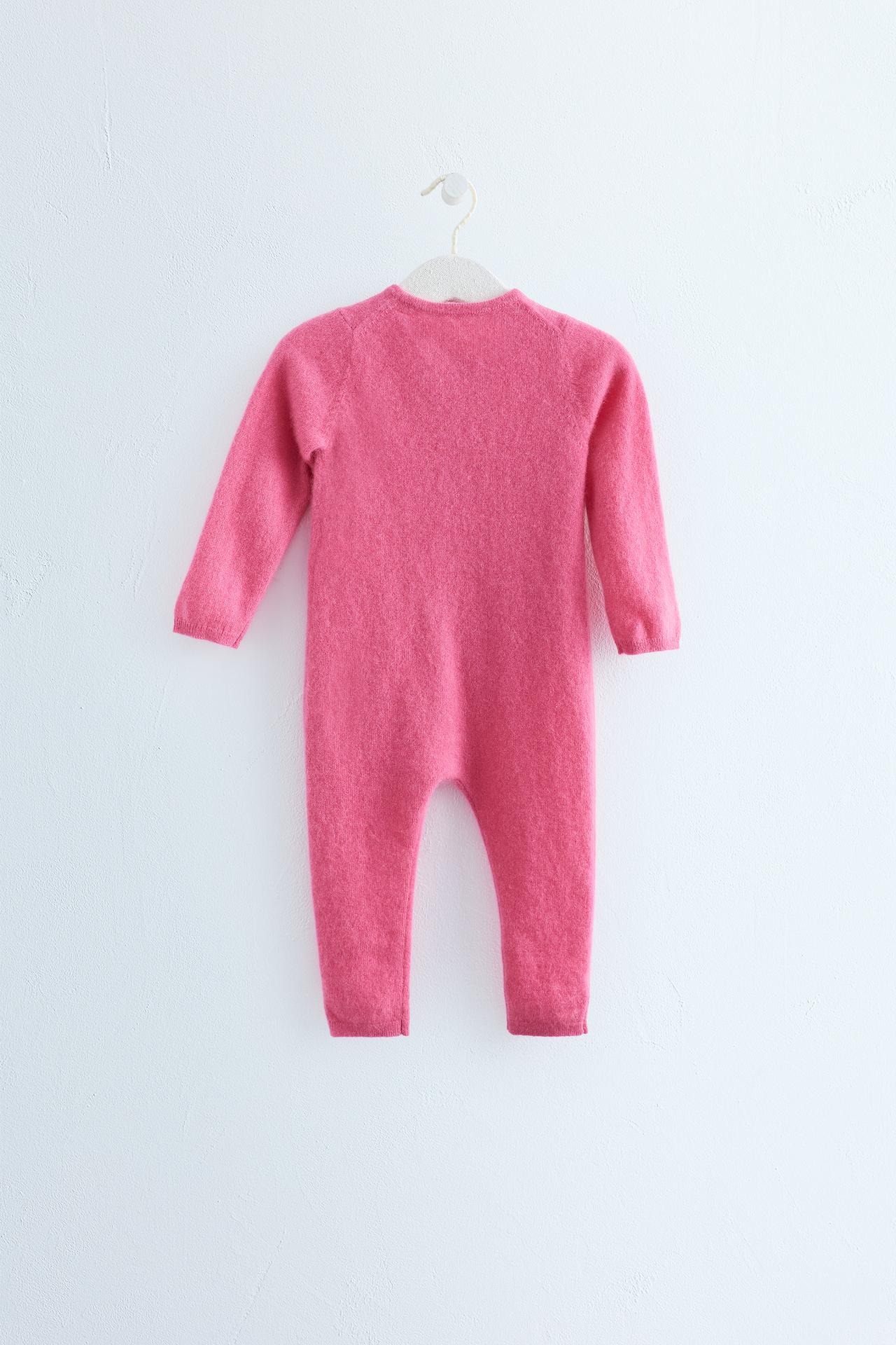 ZARA TIMELESS - 100% CASHMERE JUMPSUIT — Pink