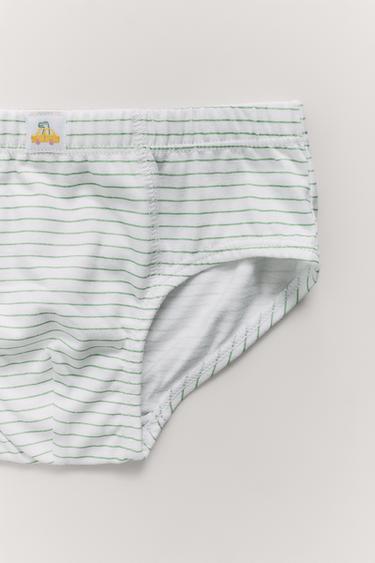 AGES 2-6/ SIX-PACK OF DINO & CAR BRIEFS - Multicoloured by Zara