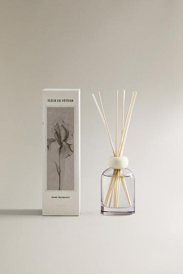 (120 ML) FLEUR DE VÉTIVER REED DIFFUSERS - Grey / Beige by Zara