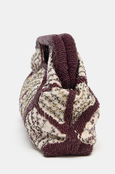 CLUTCH WITH APPLIQUE DETAIL - Multicoloured by Zara - Image 2