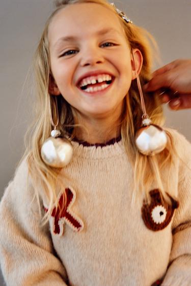 XERSEI PUNTO PARCHES CROCHÉ - Beixe claro de Zara