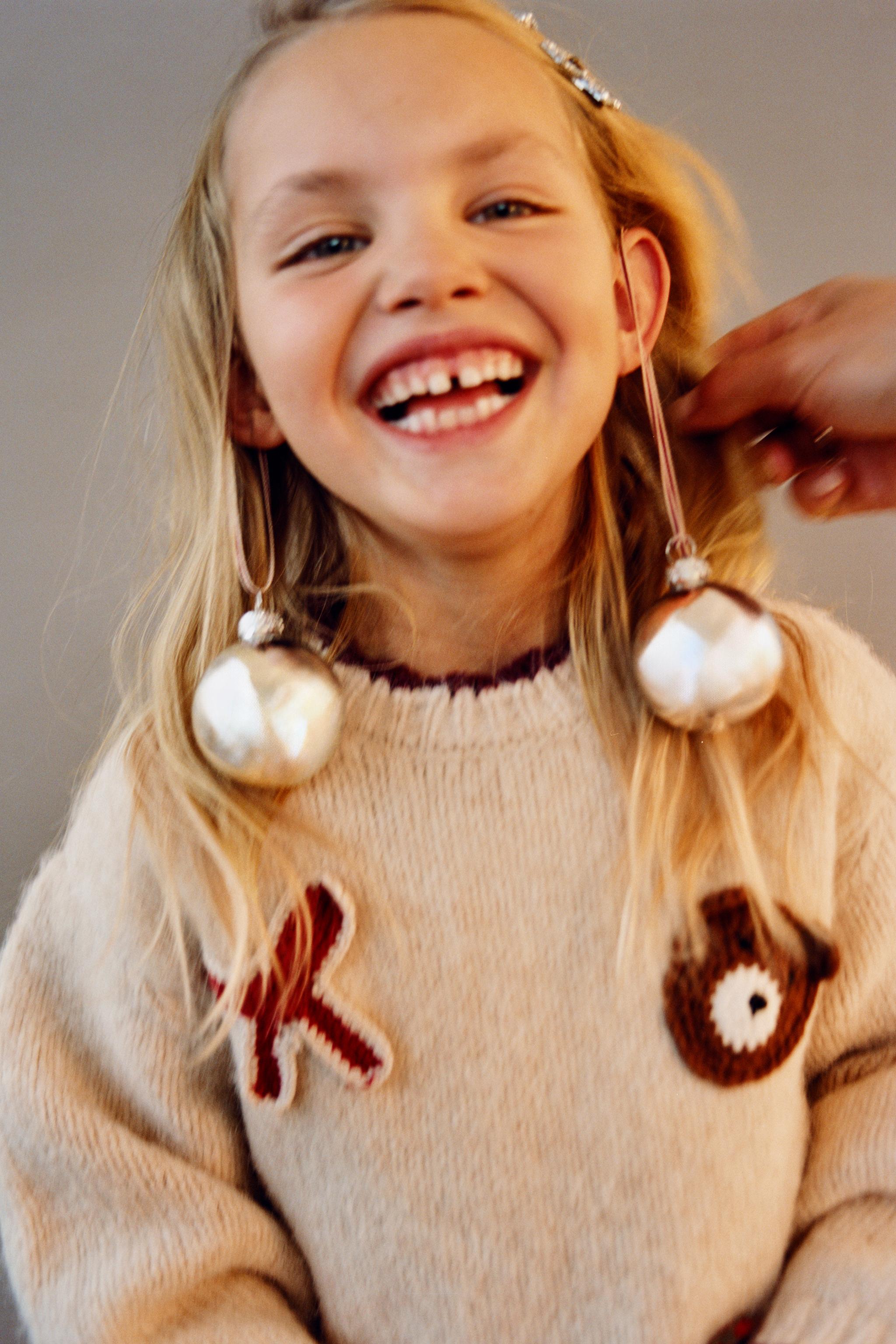 CROCHET PATCH KNIT JUMPER