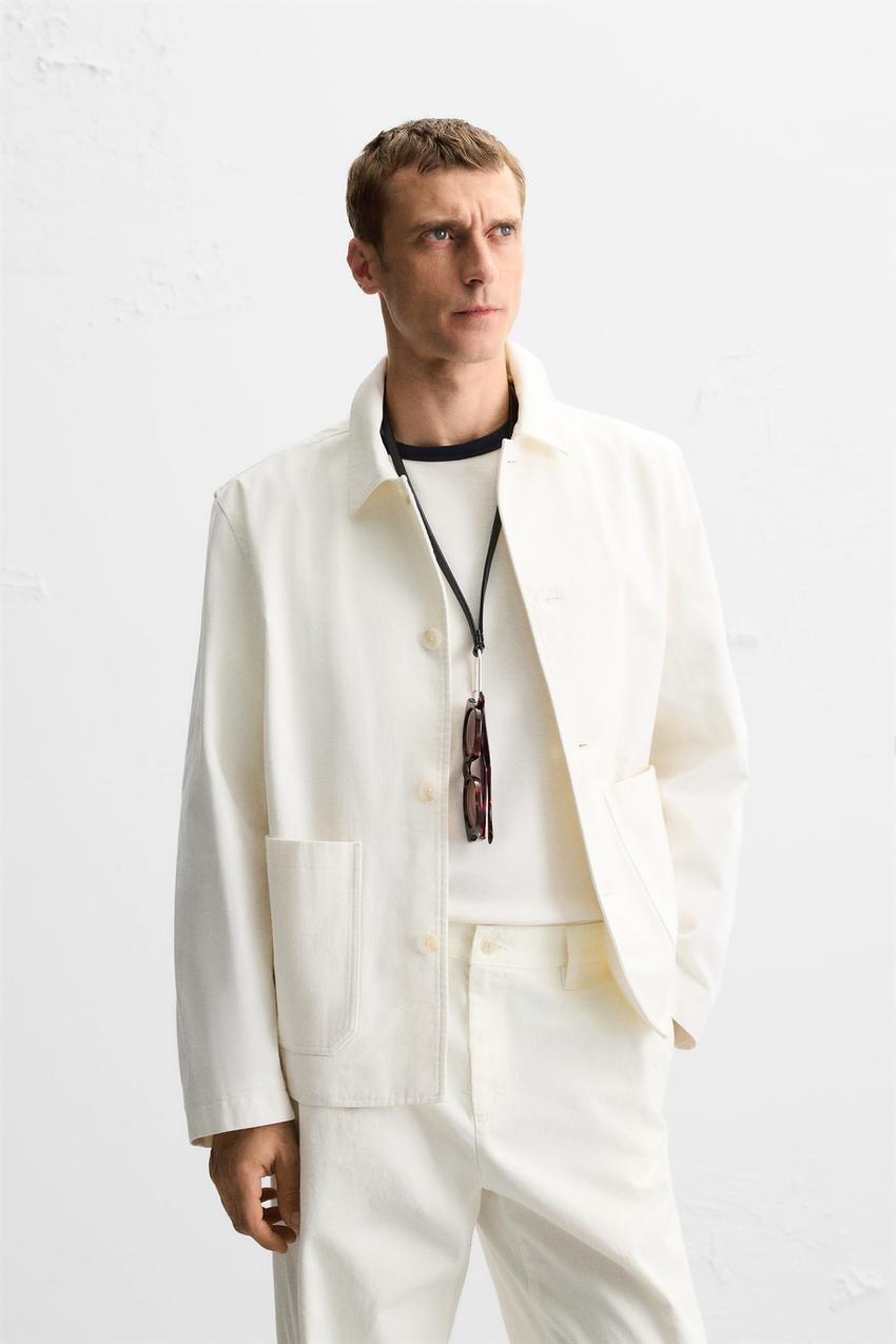 REGULAR FIT POCKET OVERSHIRT