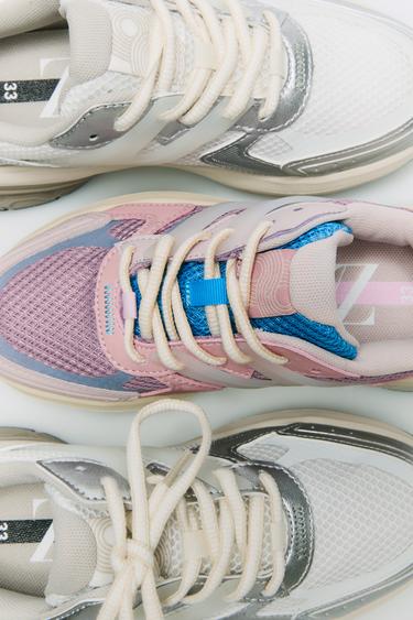 SPORTY TRAINERS - Grey by Zara
