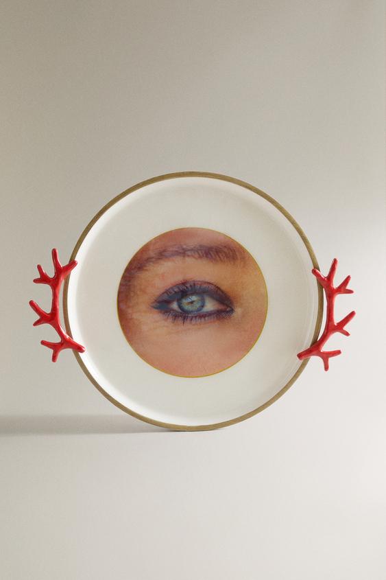 BANDEJA DECORATIVA CORAL | MARISA BERENSON - Coral de Zara - Imagen 0