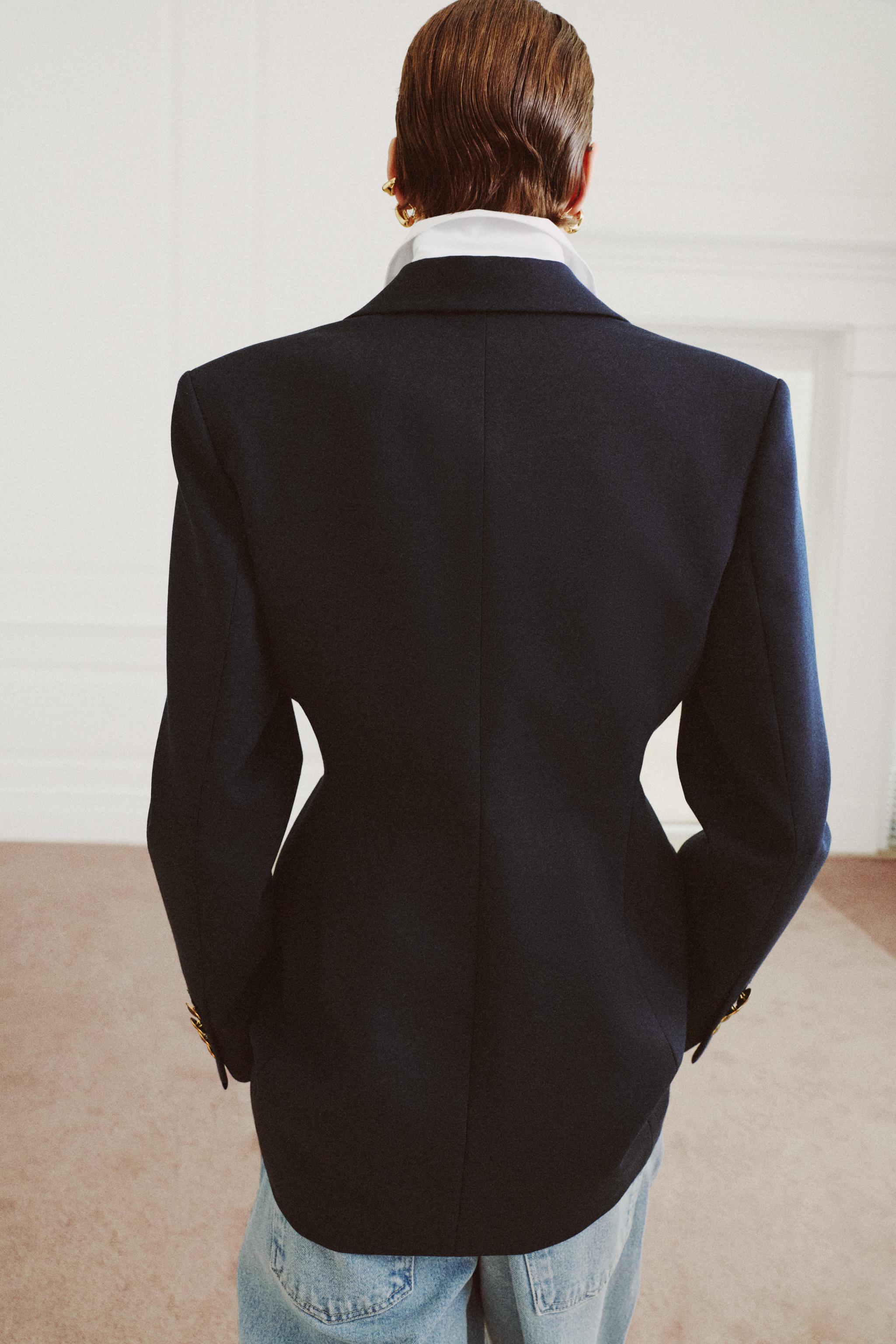 ZW COLLECTION DÜĞMELİ BLAZER - Görsel 3