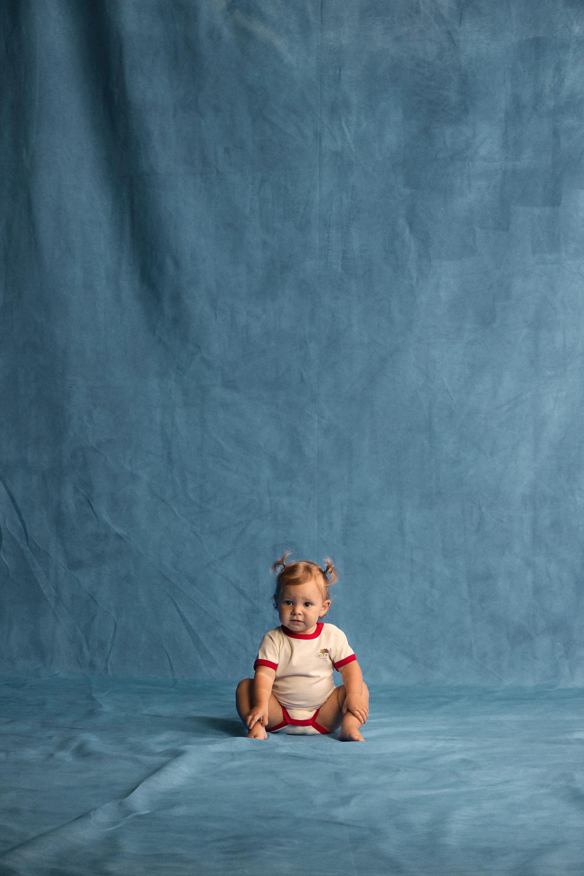 FRUIT OF THE LOOM™ CONTRAST PIPING BODYSUIT