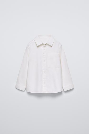 Zara SUIT SHIRT - Ecru