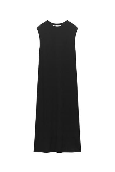 KNIT MIDI DRESS