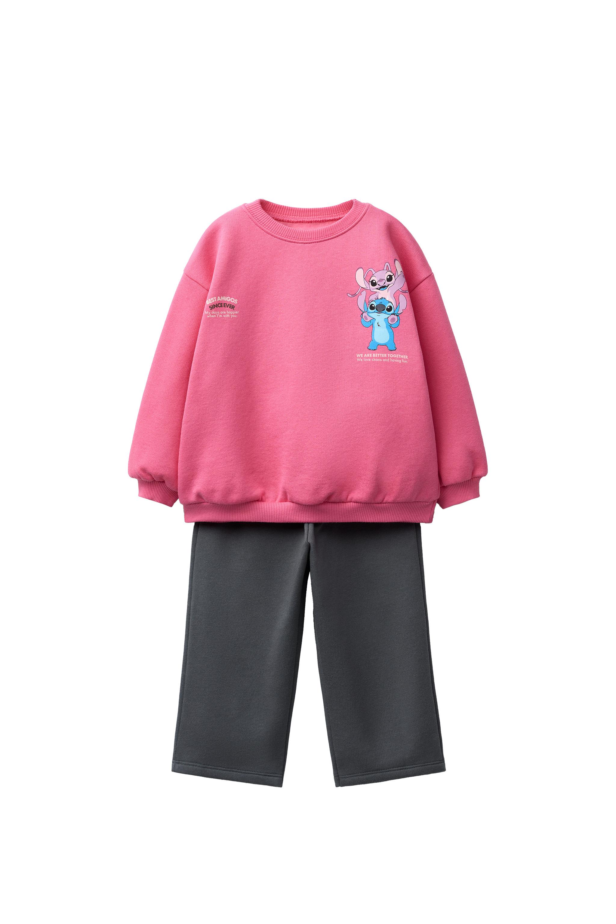 リロ＆スティッチ © ディズニー スウェットシャツ＆パンツセット