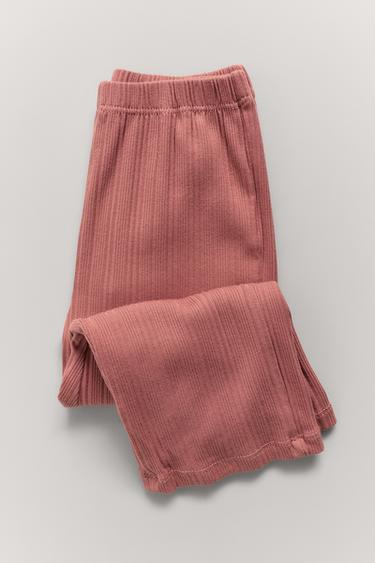 ZARA TIMELESS - PLAIN COTTON PYJAMAS WITH BUTTONS - Pink by Zara