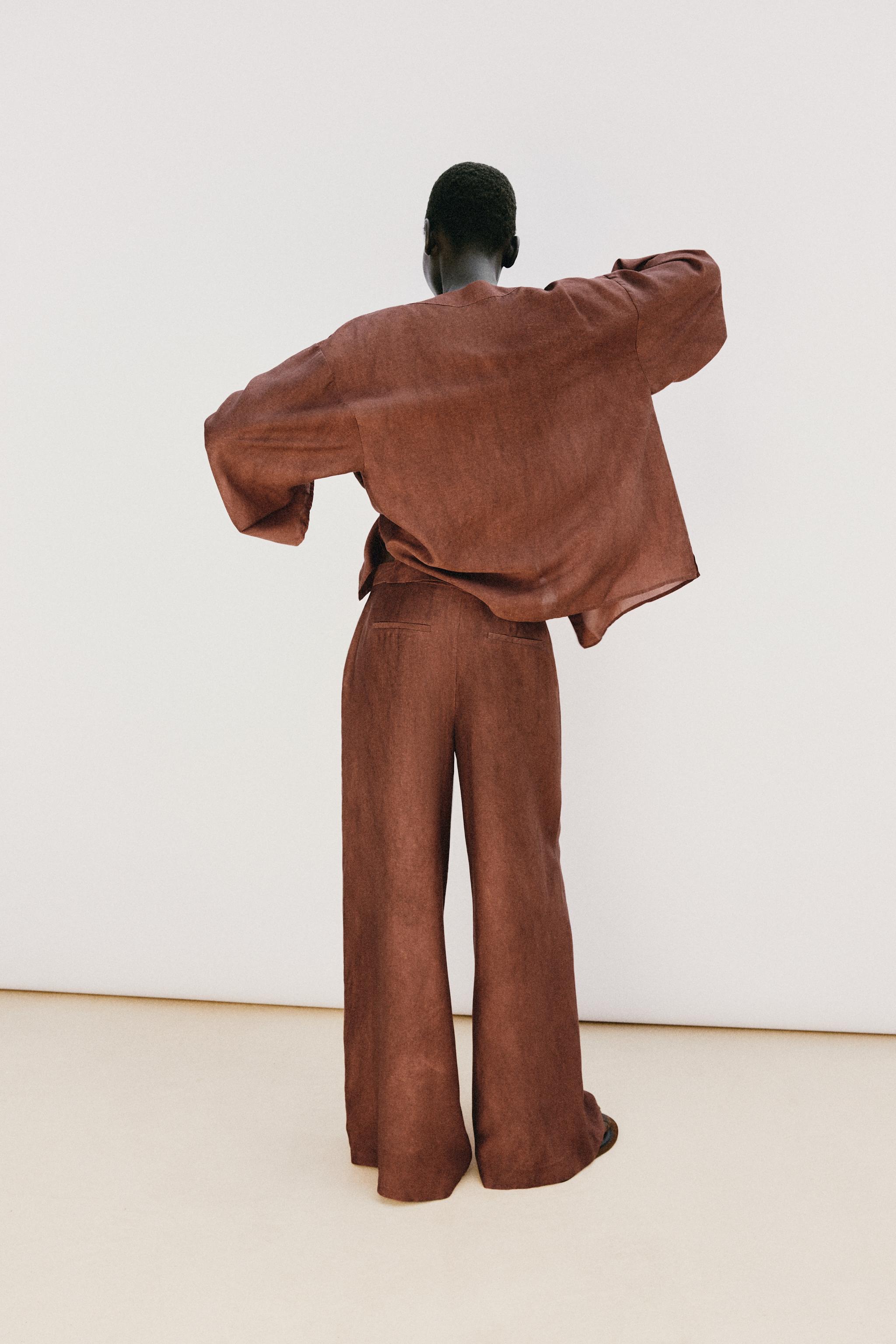 FLOWY WIDE LEG PANTS