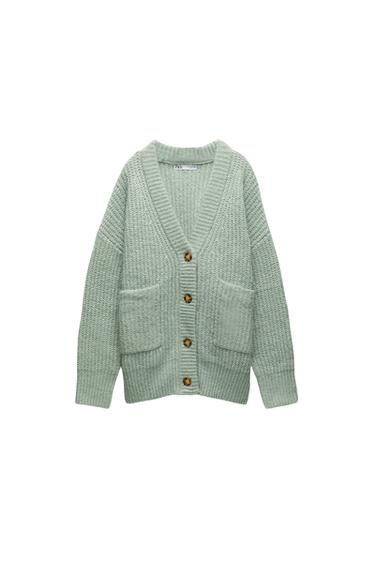 POCKET KNIT CARDIGAN