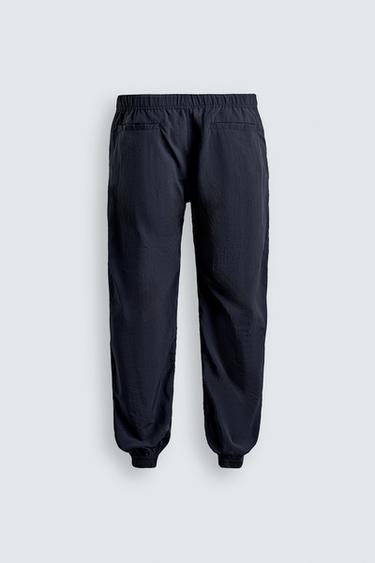 PANTALON TECHNIQUE COUPE DÉCONTRACTÉE - Bleu délavé de Zara - Image 5