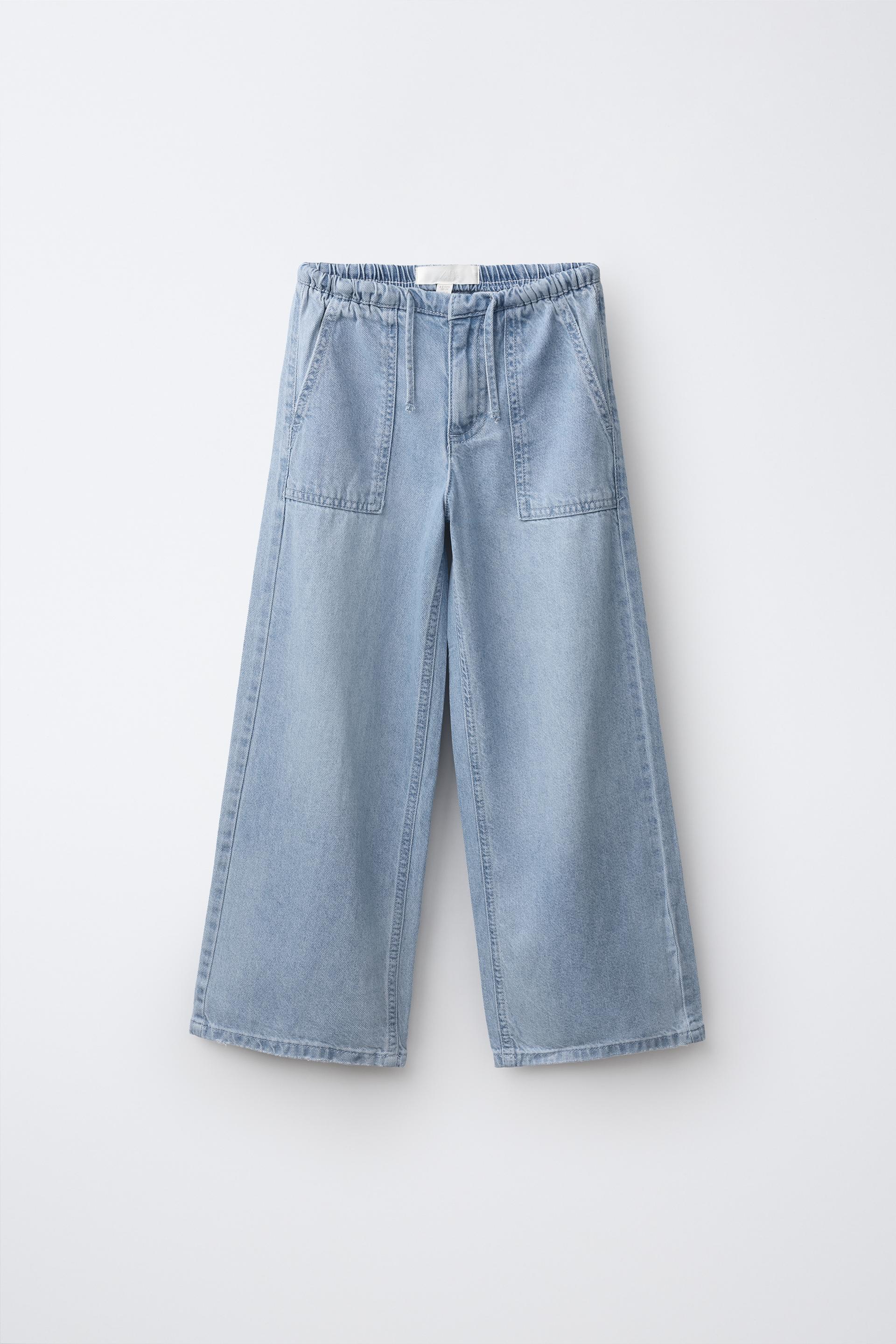 Fluid Wide-Leg Jeans