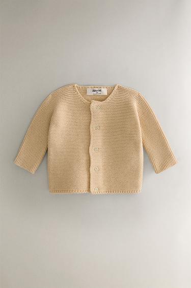 CHILDREN’S CHUNKY KNIT CARDIGAN - Butter by Zara - Image 0