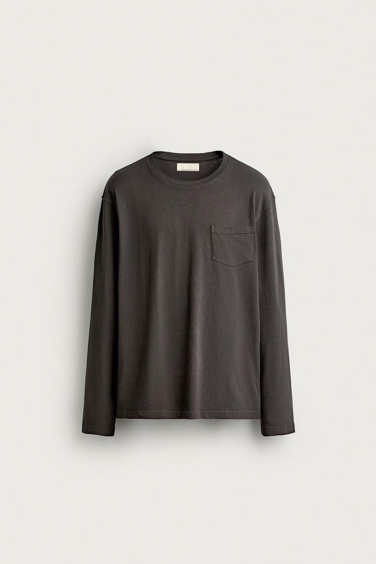 REGULAR FIT LONG SLEEVE T-SHIRT