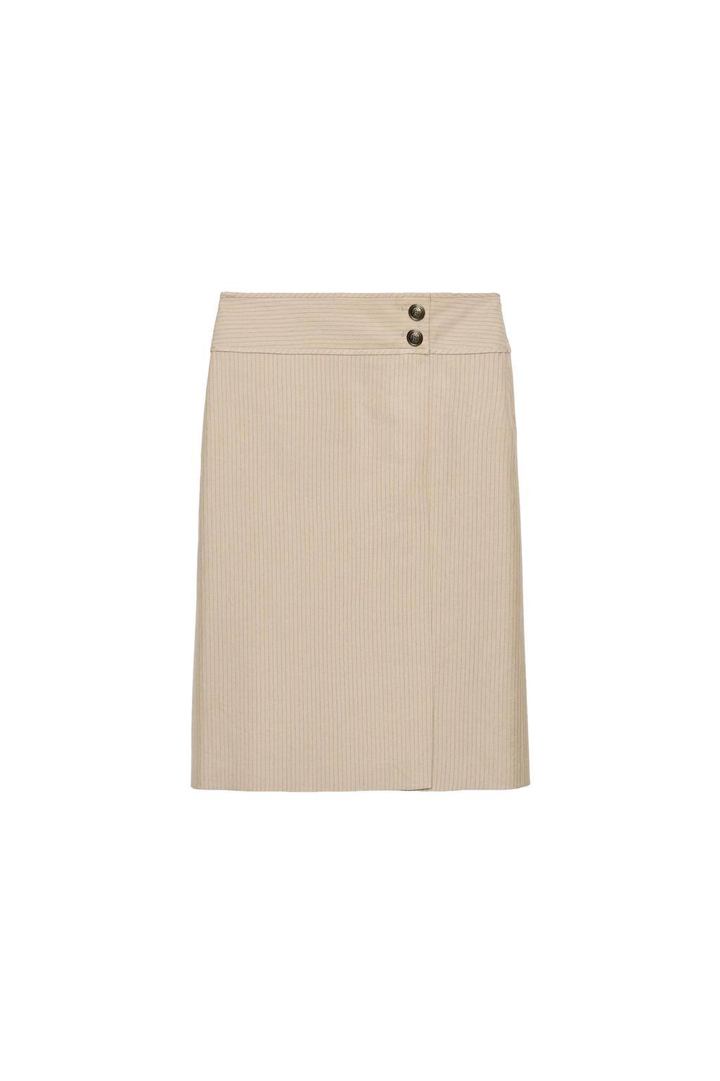 ZW COLLECTION STRIPED STRAIGHT SKIRT - image 3
