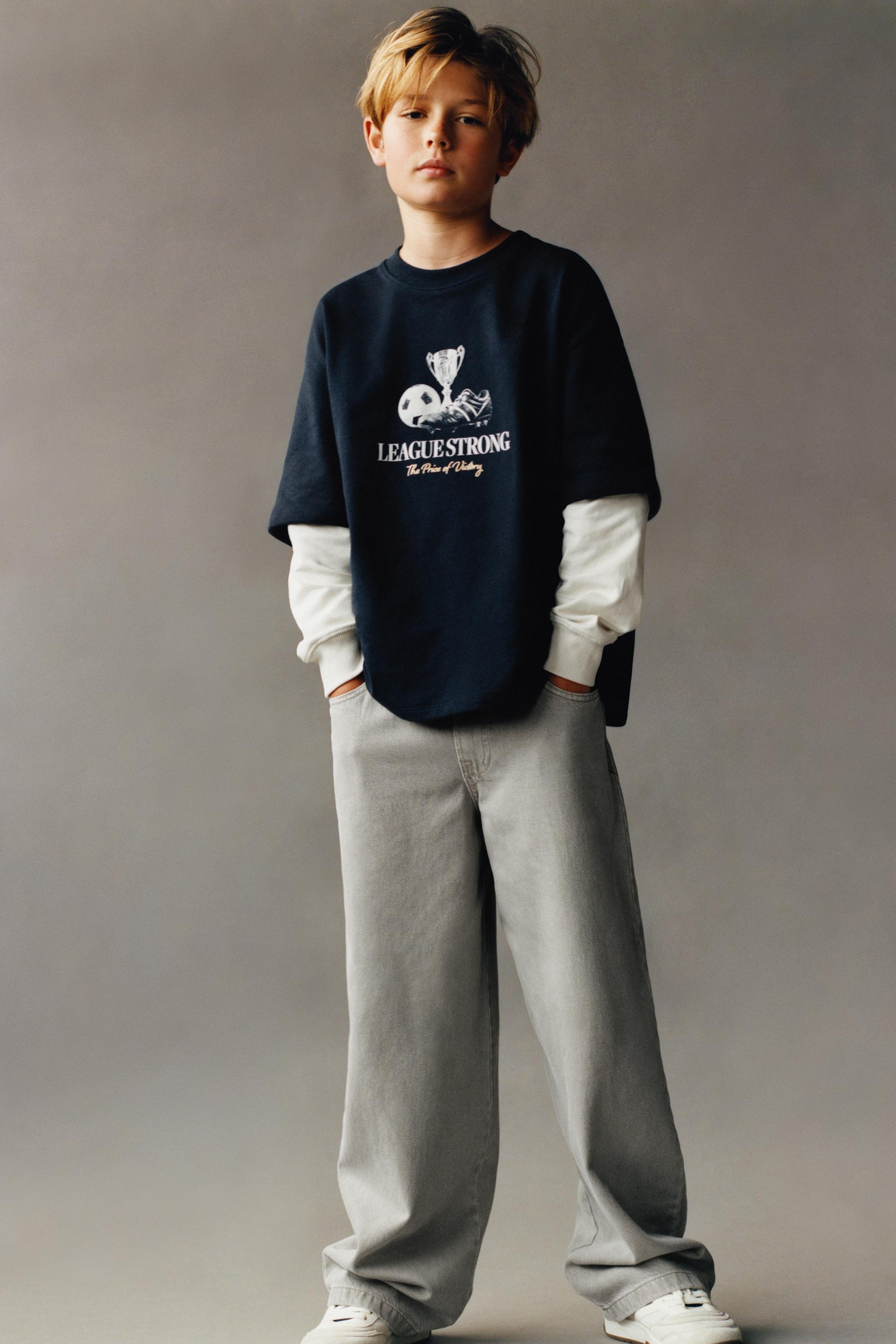 DOUBLE SLEEVE SOCCER T-SHIRT