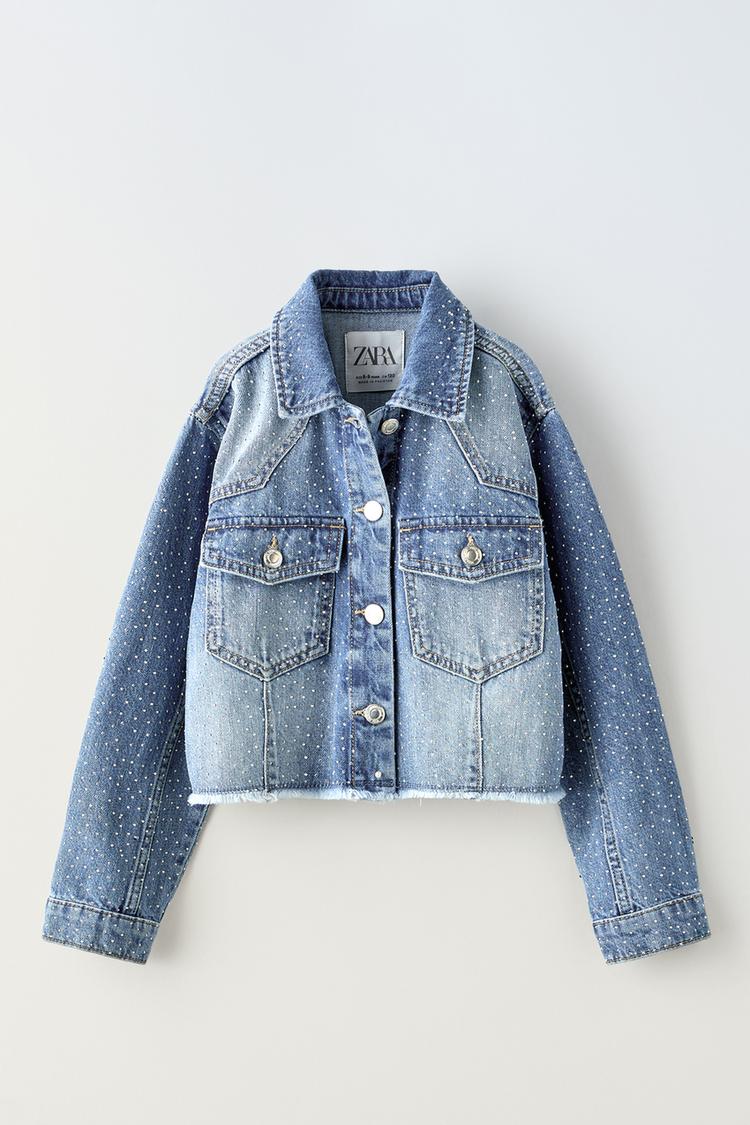 Blue Zara Zara Denim Jacket Australia Denim Jackets Giubbino Jeans