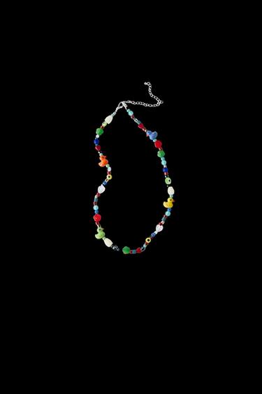 COLLAR ABALORIOS PATITOS - Multicolor de Zara - Imagen 0