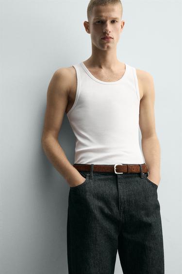 3-PACK OF BASIC SLIM FIT VEST TOPS - various by Zara - Image 7