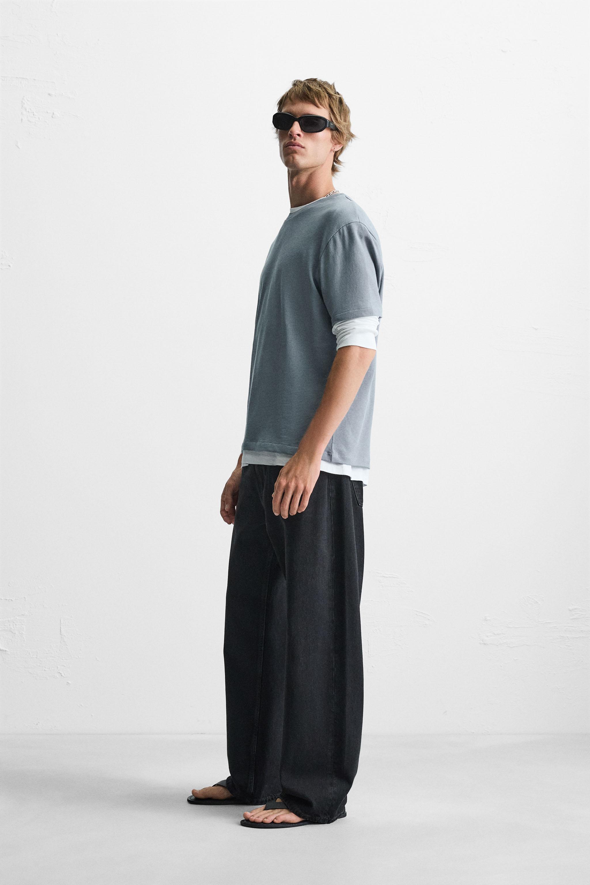 REGULAR FIT KNIT T-SHIRT
