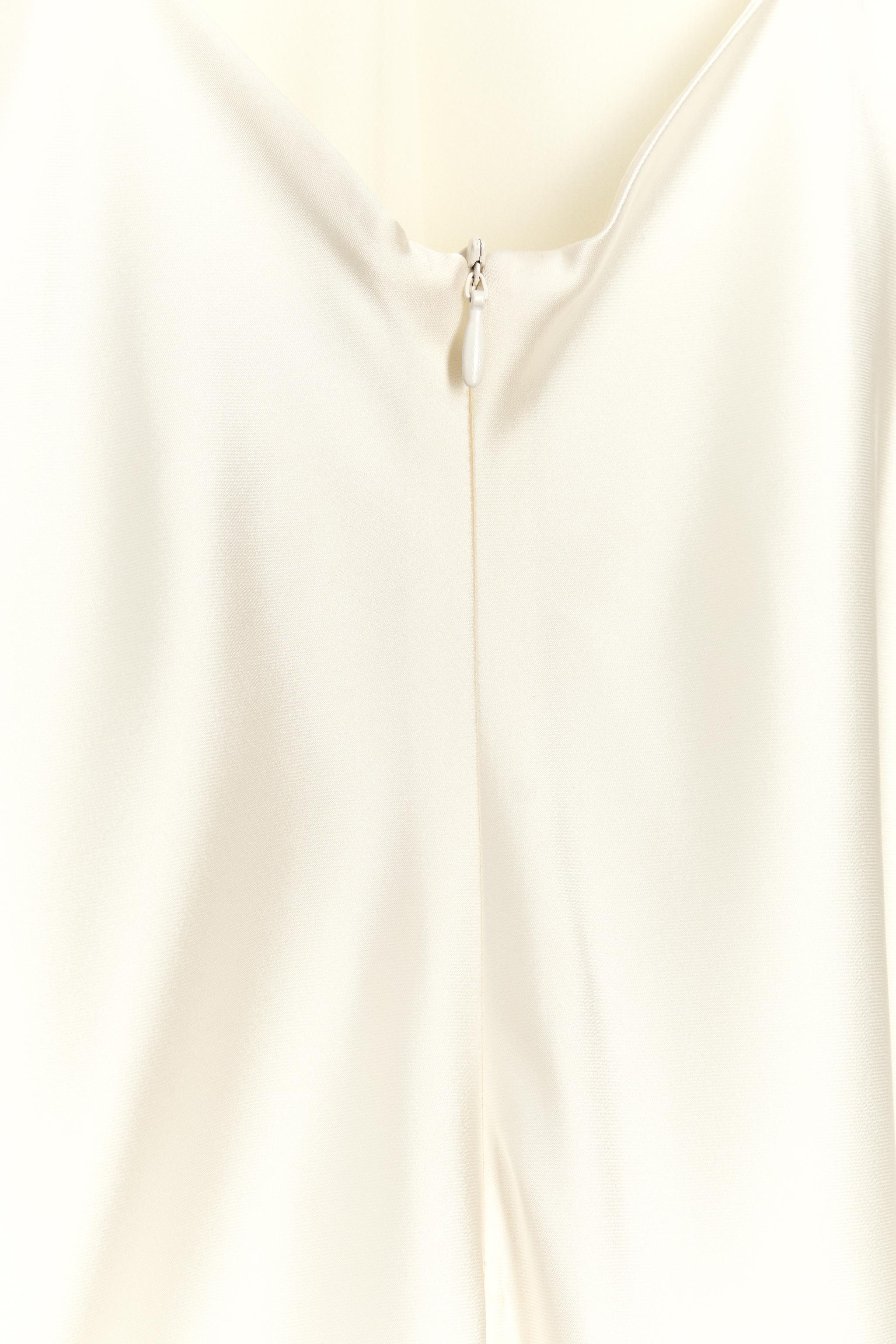 ZARA サテン ミディワンピース 50TH ANNIVERSARY 3184/371 SATIN MIDI DRESS 50TH ANNIVERSARY - Oyster-white | ZARA