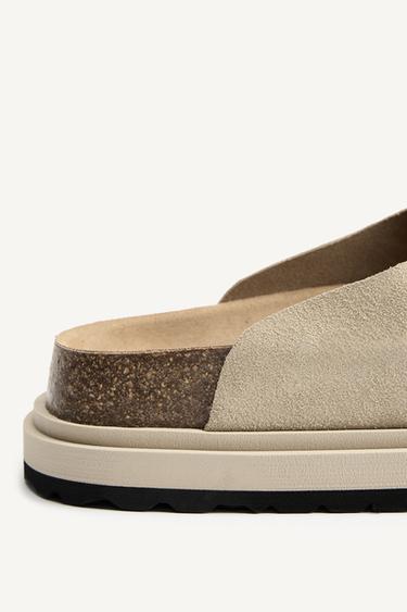 LTHR SNDLS - Beige by Zara - Image 8