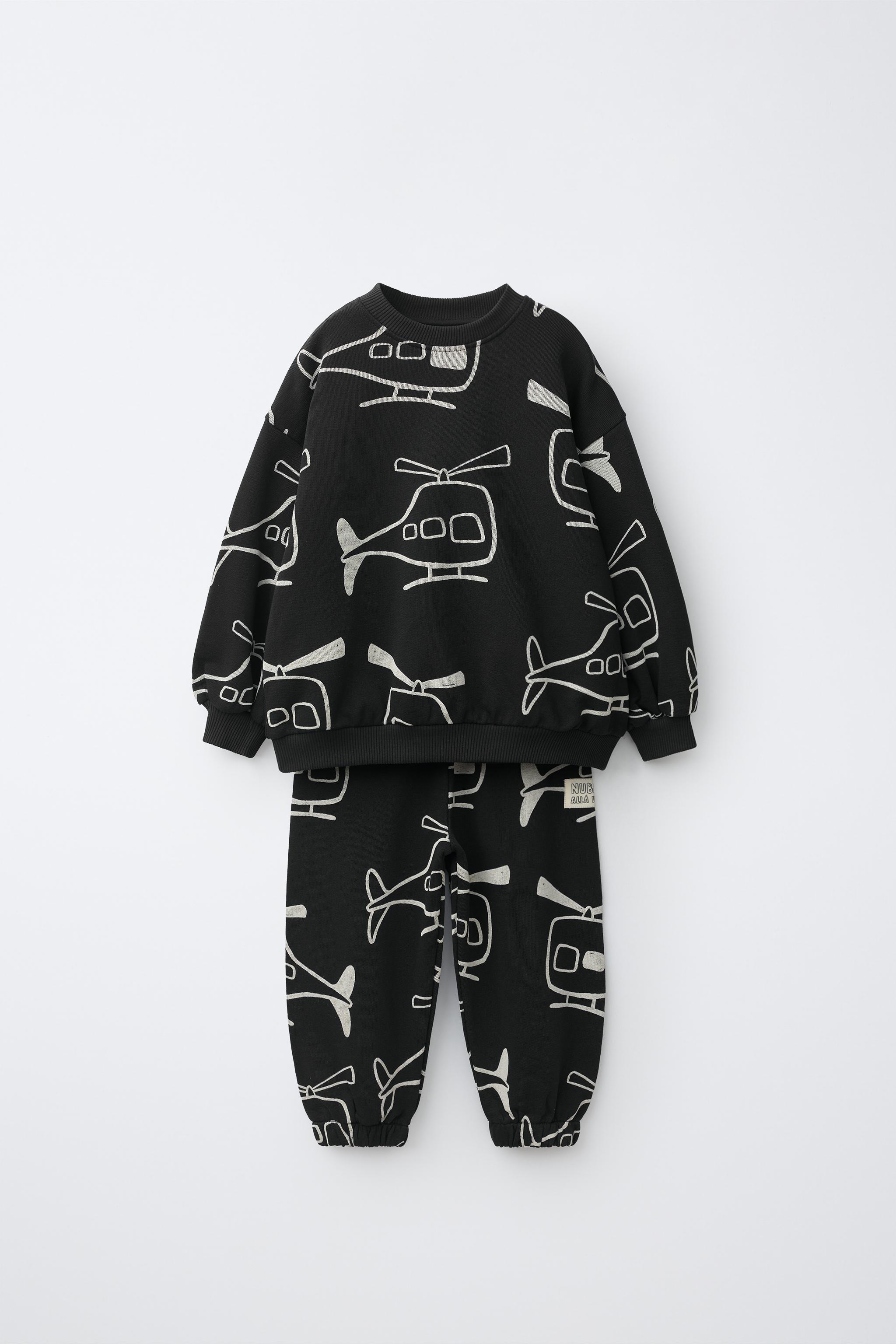 そら HELICOPTER JOGGER SET - Anthracite grey | ZARA South Africa
