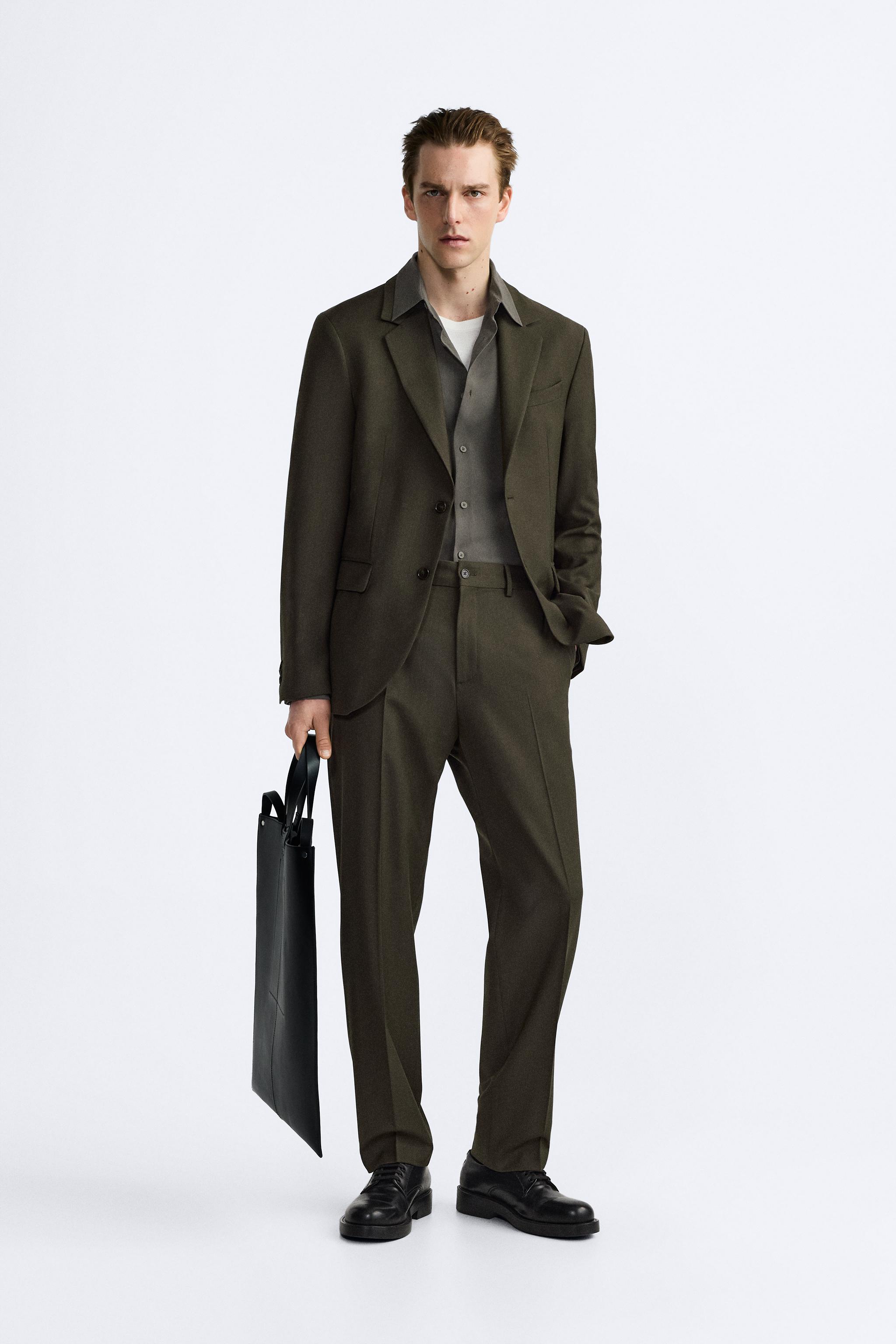 Zara hot sale coat suit