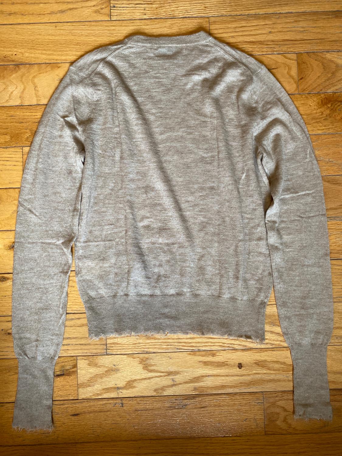 WOOL AND ALPACA BLEND KNIT SWEATER - Image 2