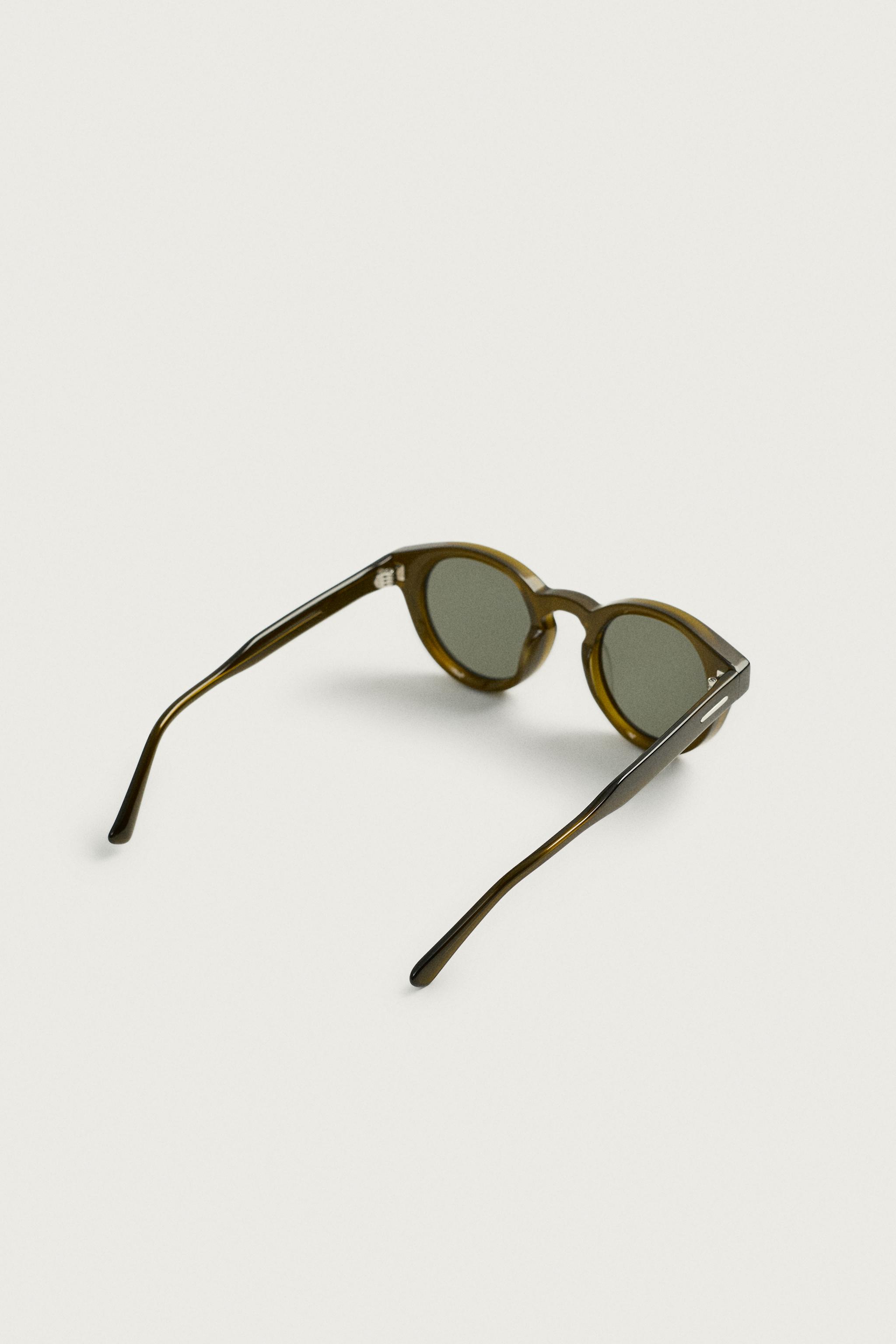Мужские солнцезащитные очки Zara ROUND SUNGLASSES — фото 6
