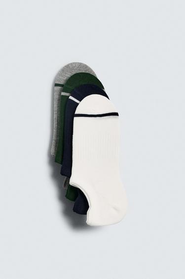 4-PACK OF NO-SHOW SOCKS - various by Zara - Image 0