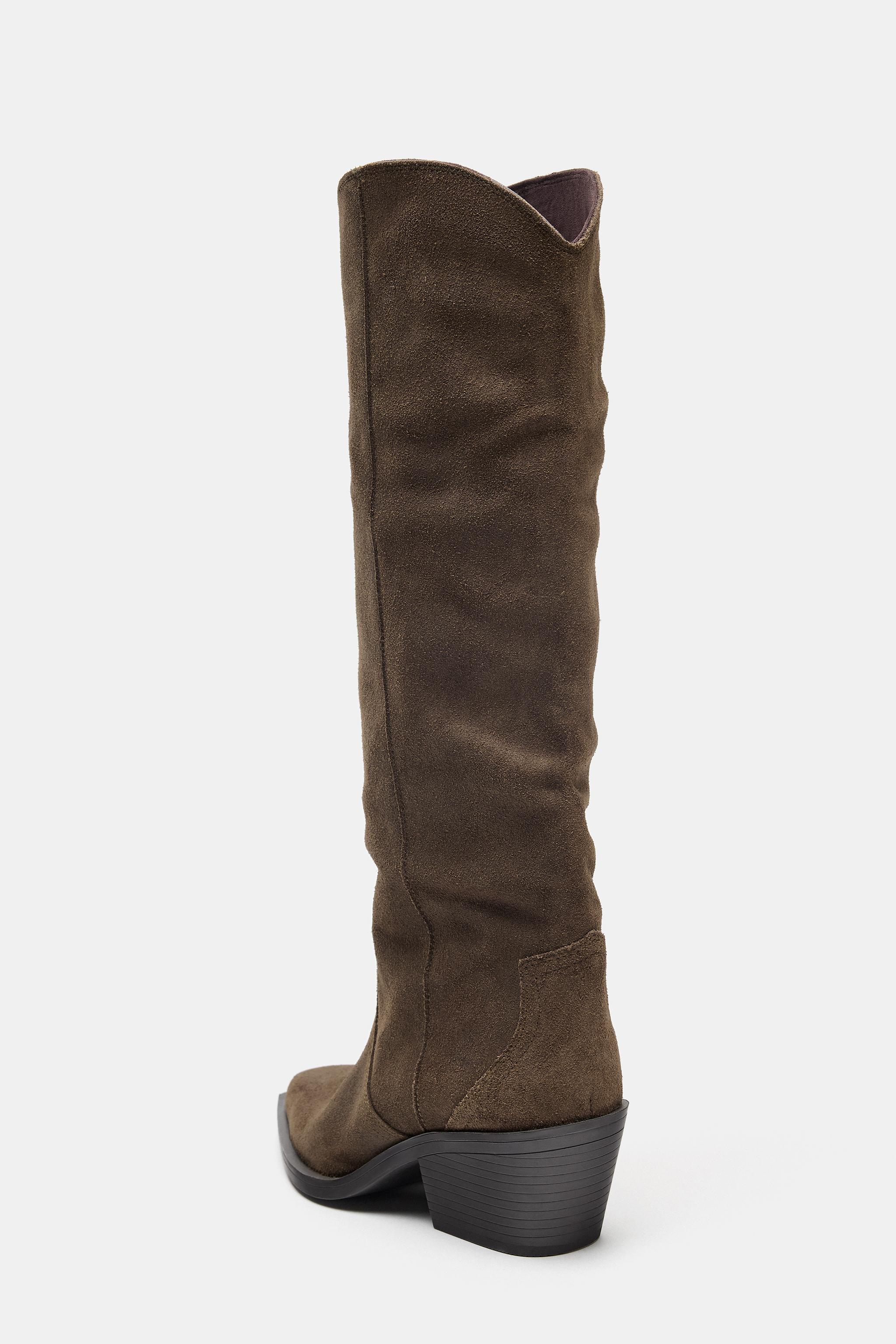 LEATHER COWBOY BOOTS