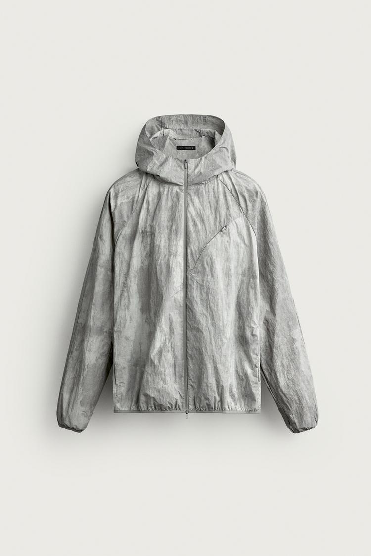 ABSTRACT PRINT windbreaker