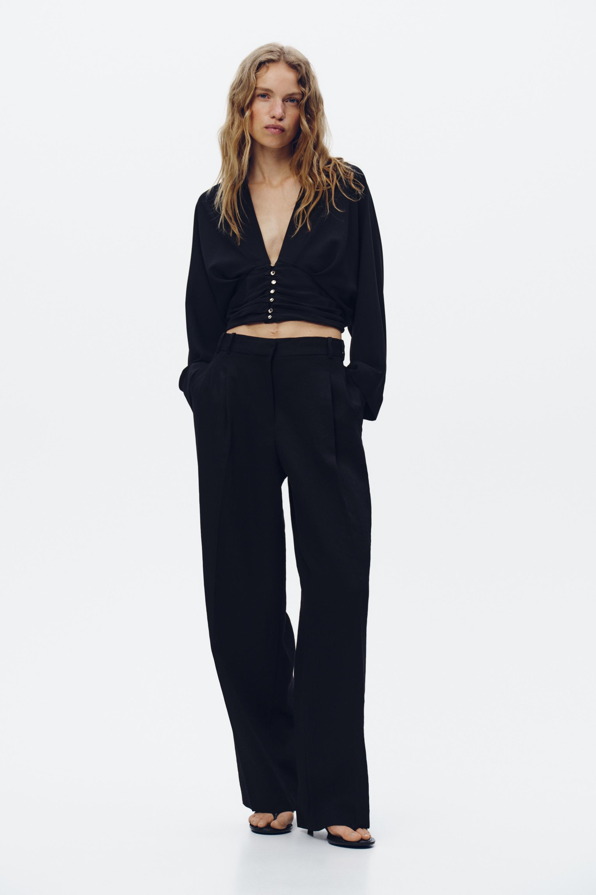 ウールオーバーサイズコート - ネイビーブルー | ZARA Japan / 日本