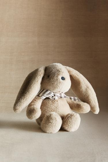 PELUCHE ENFANT LAPIN BOÎTE - Beige foncé de Zara