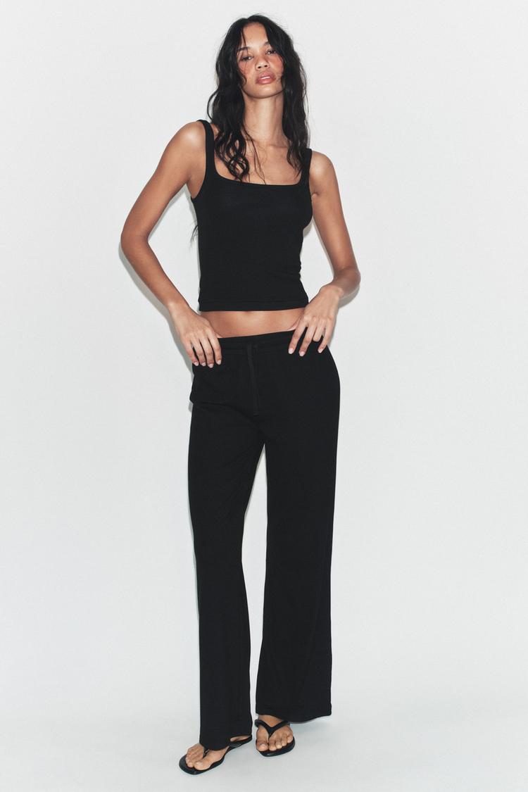 FİTİLLİ STRAIGHT FIT PANTOLON