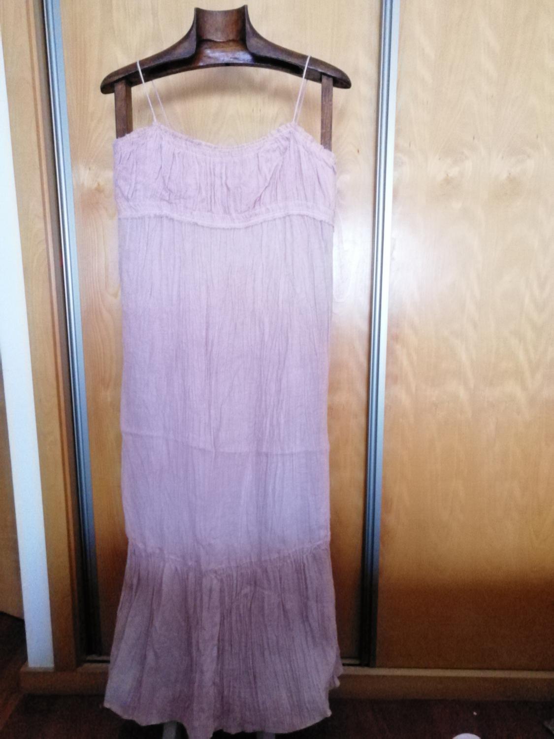 ZW COLLECTION RAMIE BLEND MIDI DRESS
