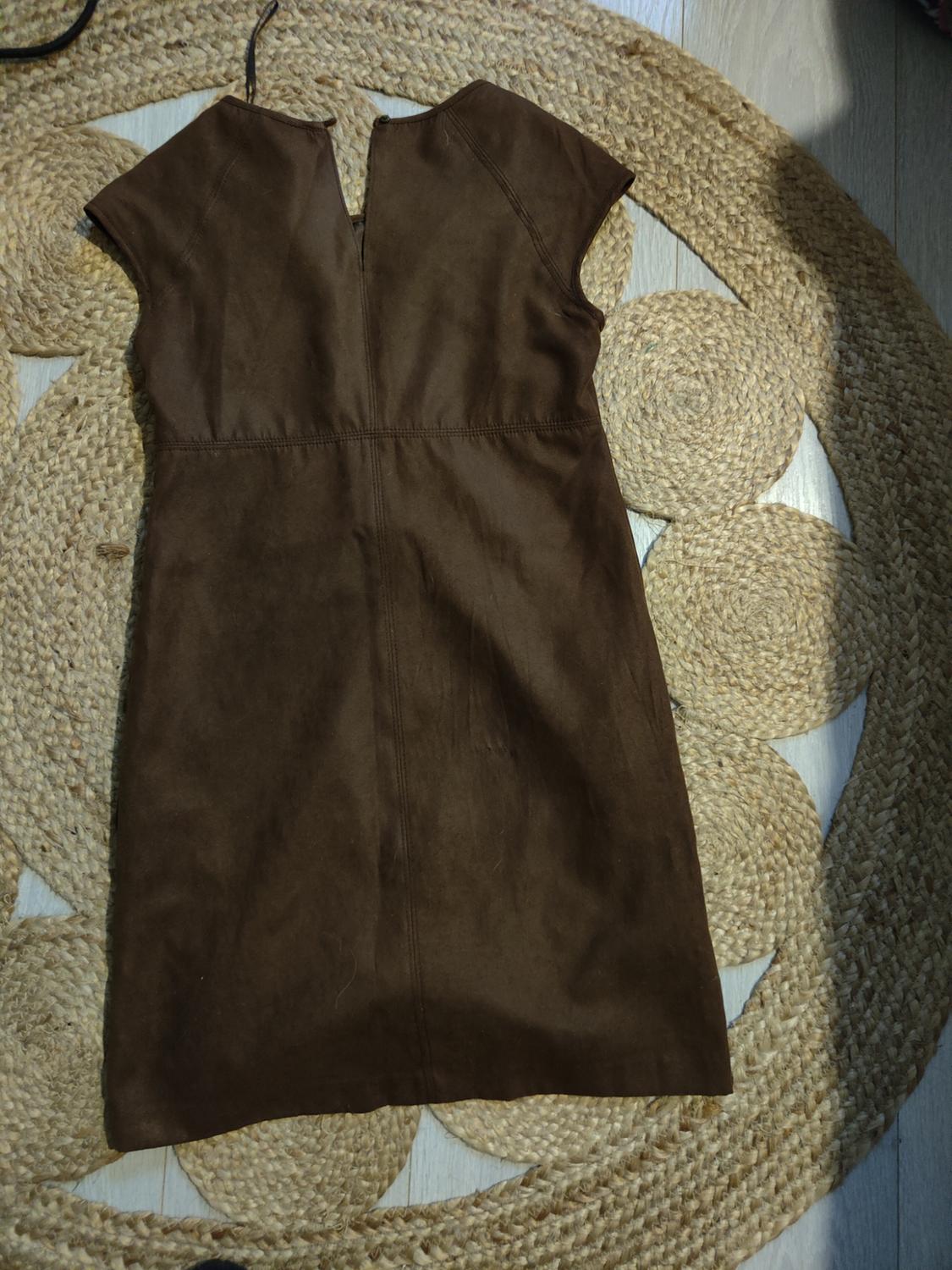 FAUX SUEDE DRESS - Image 2