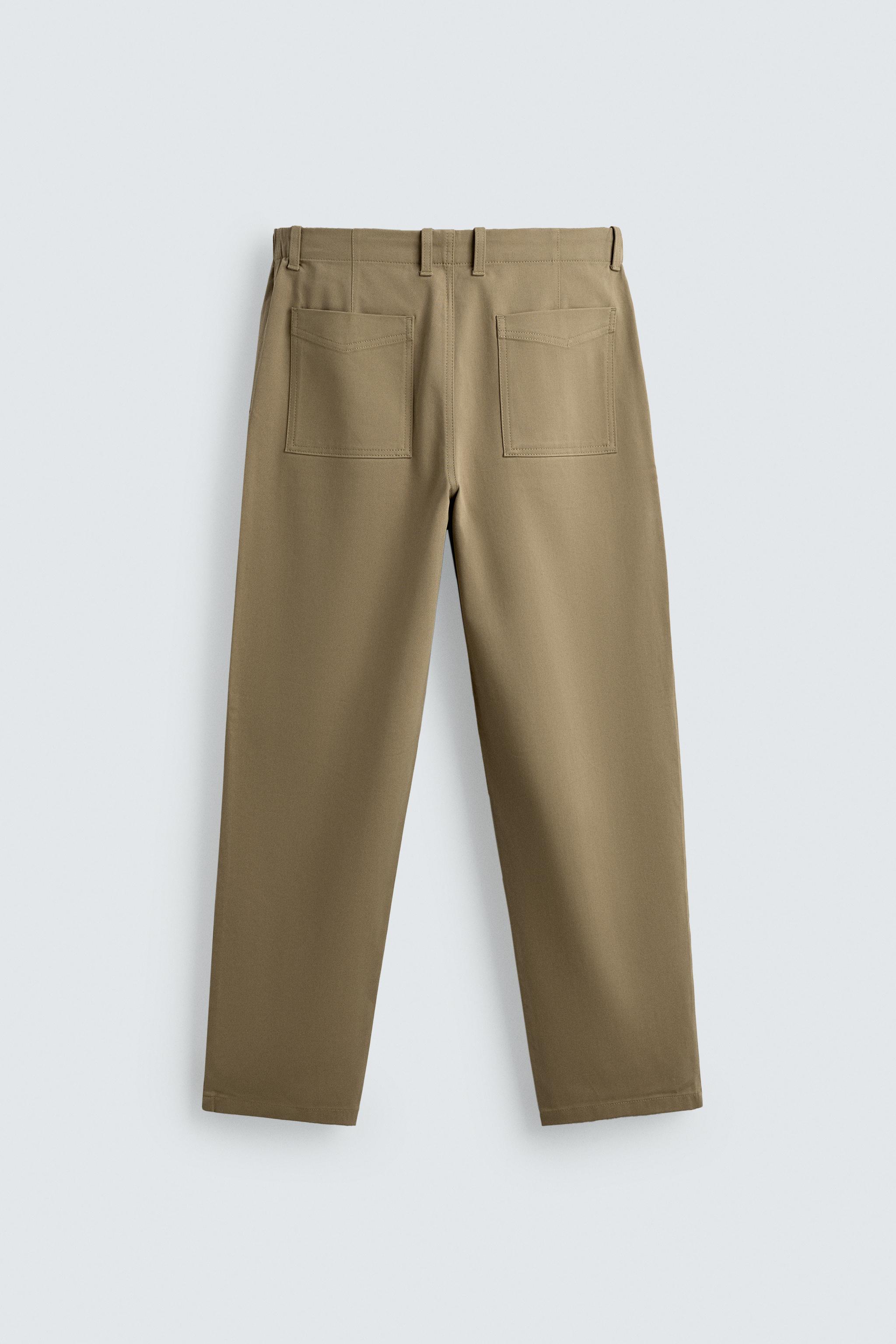STRAIGHT FIT CHINO PANTS