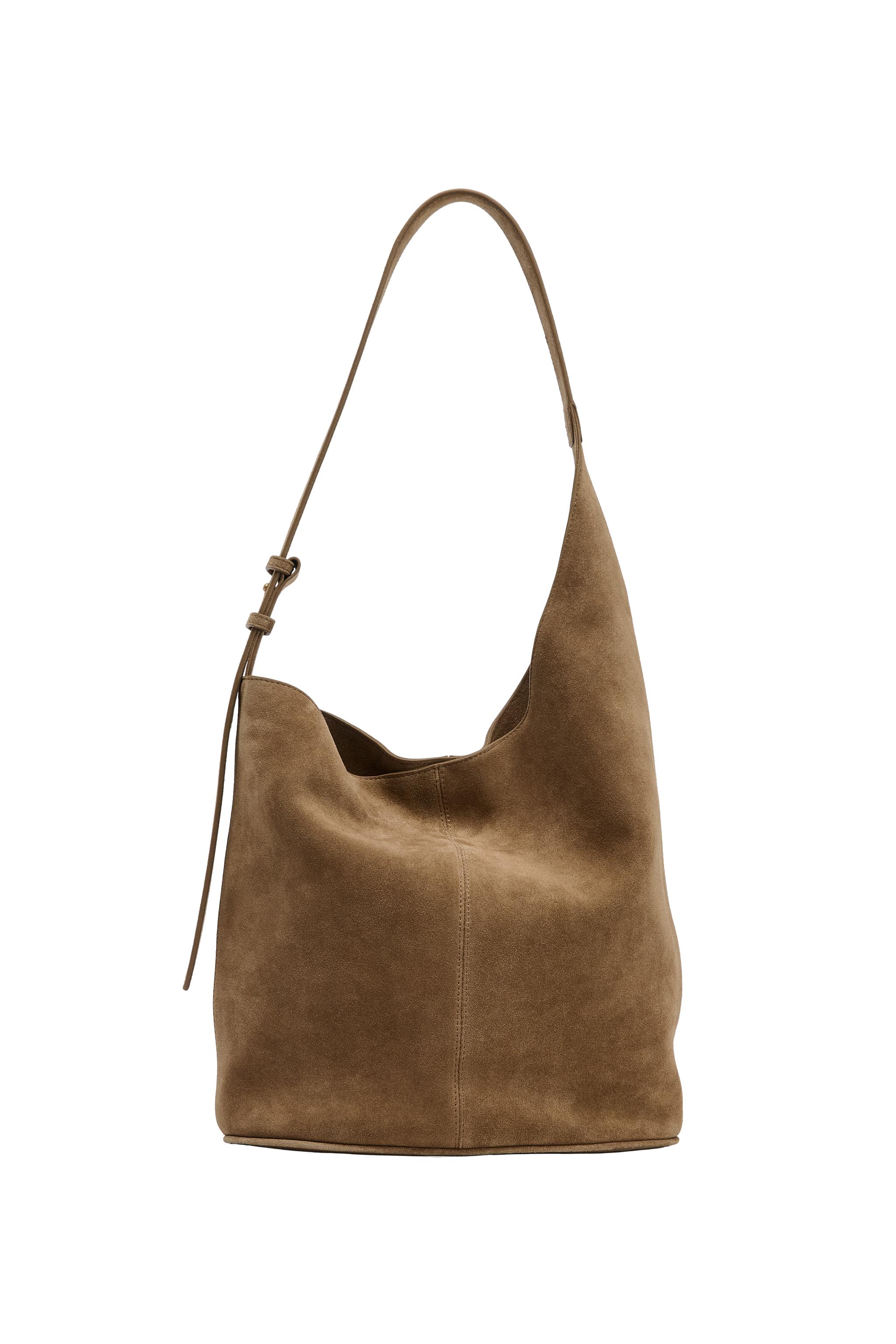 アシンメトリーレザーバケットバッグ - 1-525 | ZARA Japan / 日本