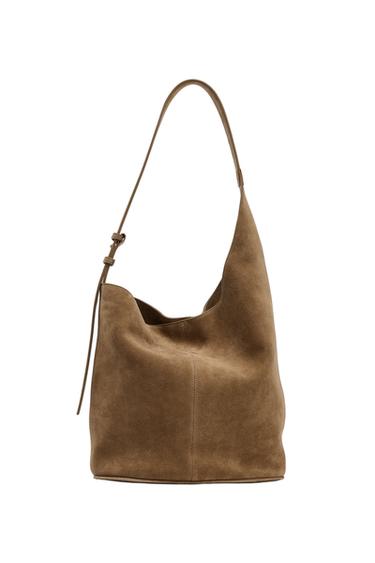 Zaras ASIMMETRISK PÅSVÄSKA I SKINN - 1-525