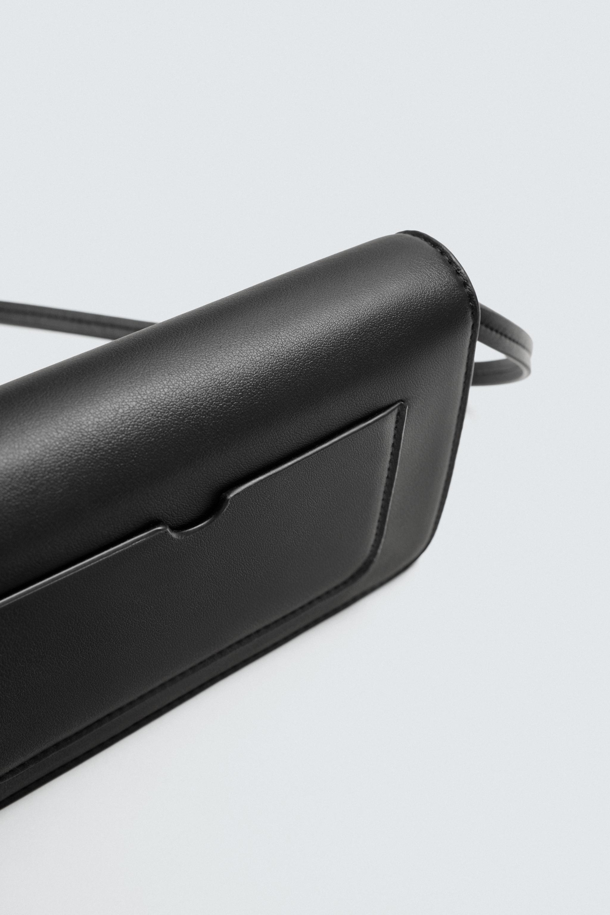 Shop Zara PLAIN CROSSBODY BAG at Beverly Center in Los Angeles, CA