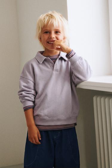 BALLOON STITCHED PANTS — Navy blue 2