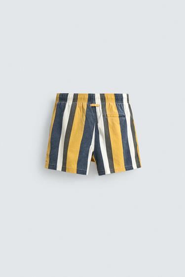 MAILLOT DE BAIN MI-RAYURES - Multicolore de Zara - Image 6