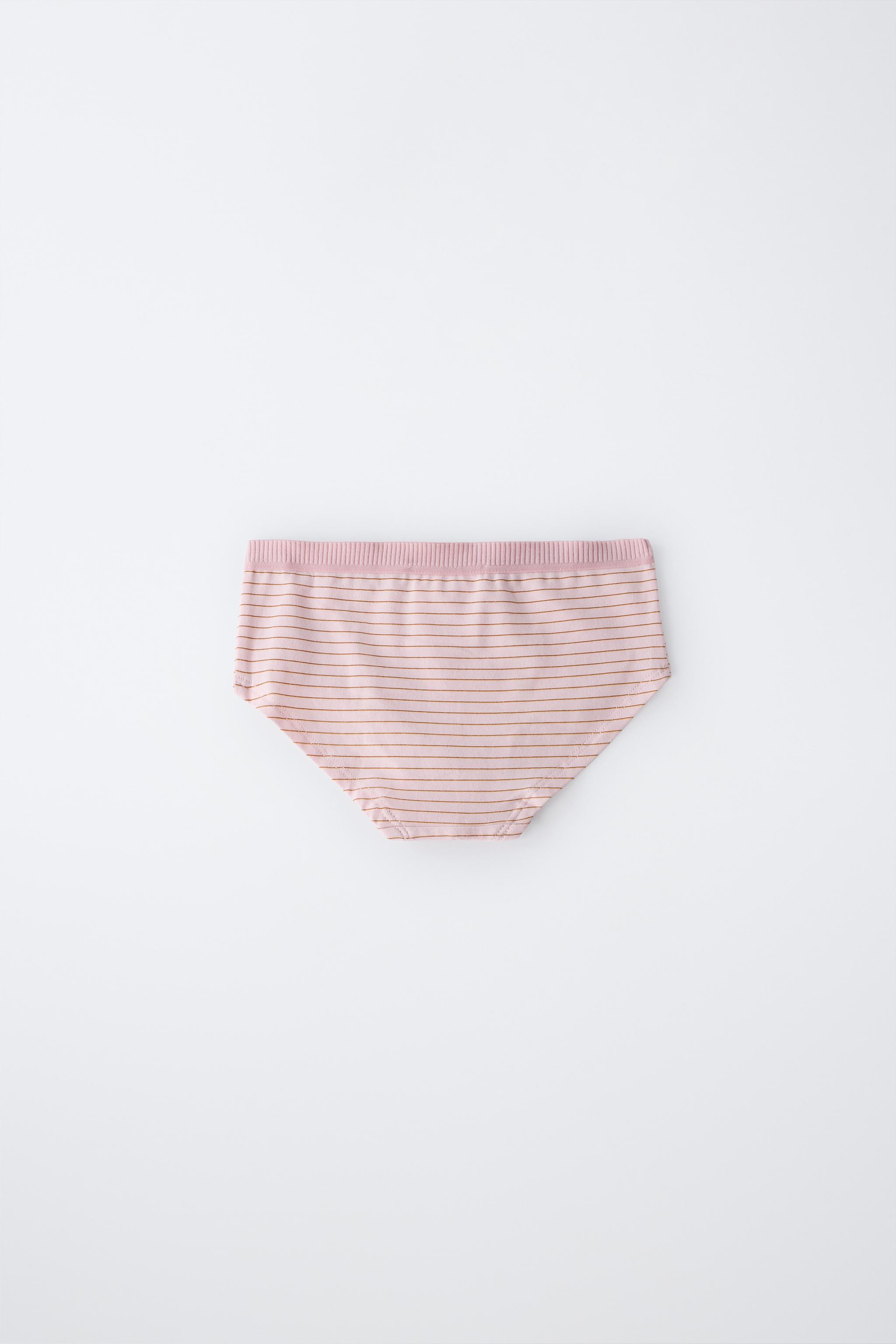 AGES 6-14 / SIX-PACK OF STRIPED UNDERWEAR