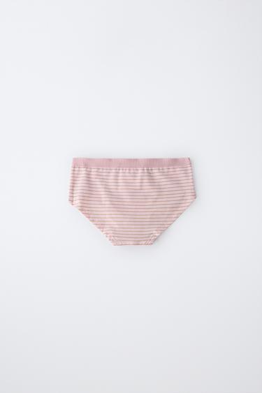 6-14 ANS/ LOT DE SIX CULOTTES À RAYURES - Multicolore de Zara - Image 3